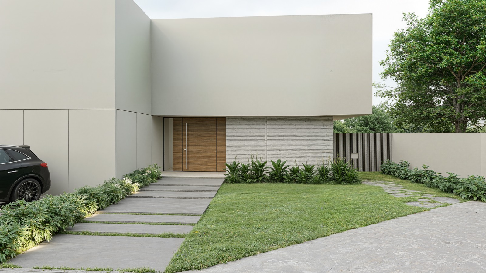 Casa Celosía — fachada, diseño integral residencial en Nayarit